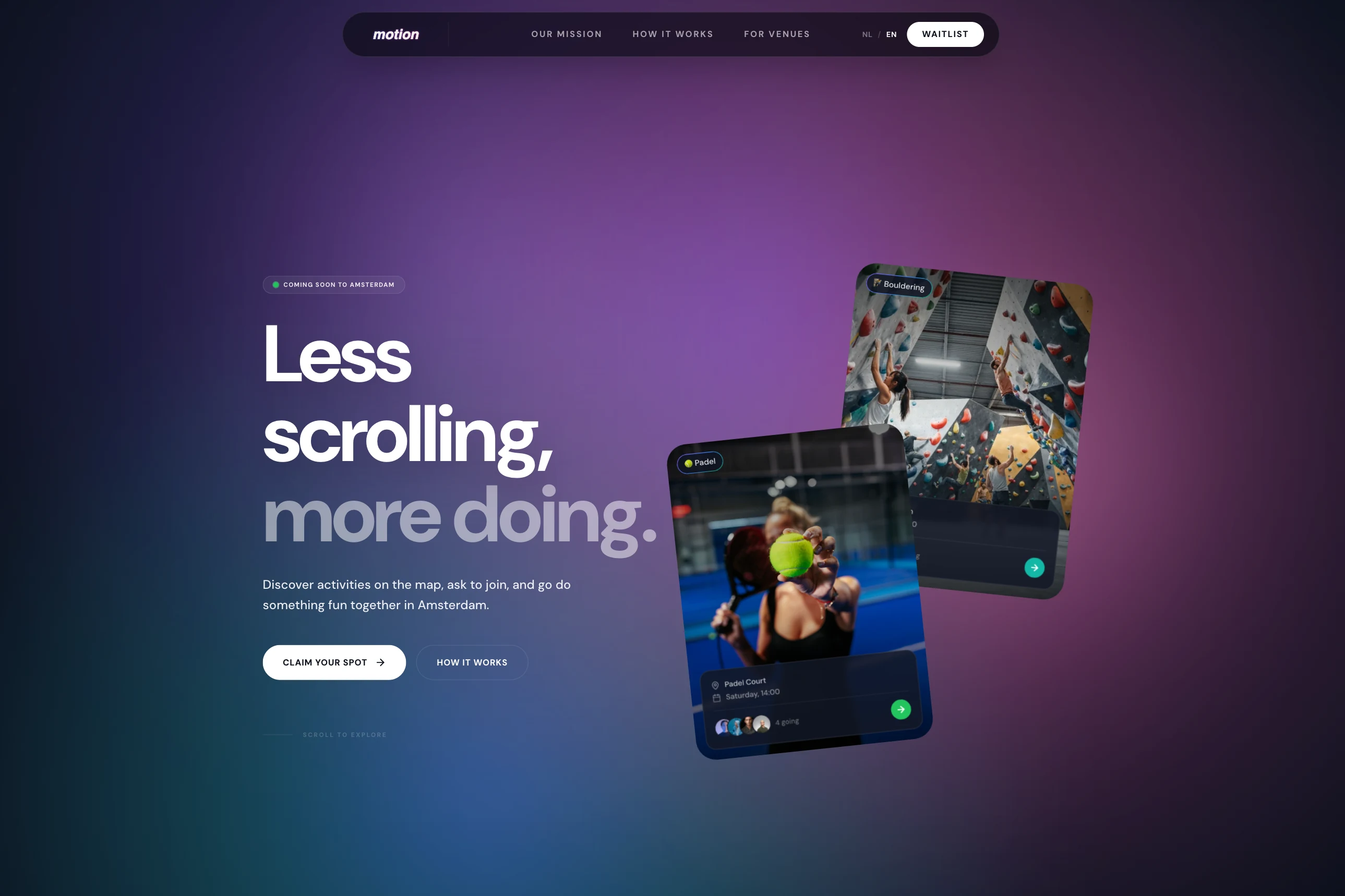 Motion — case visual